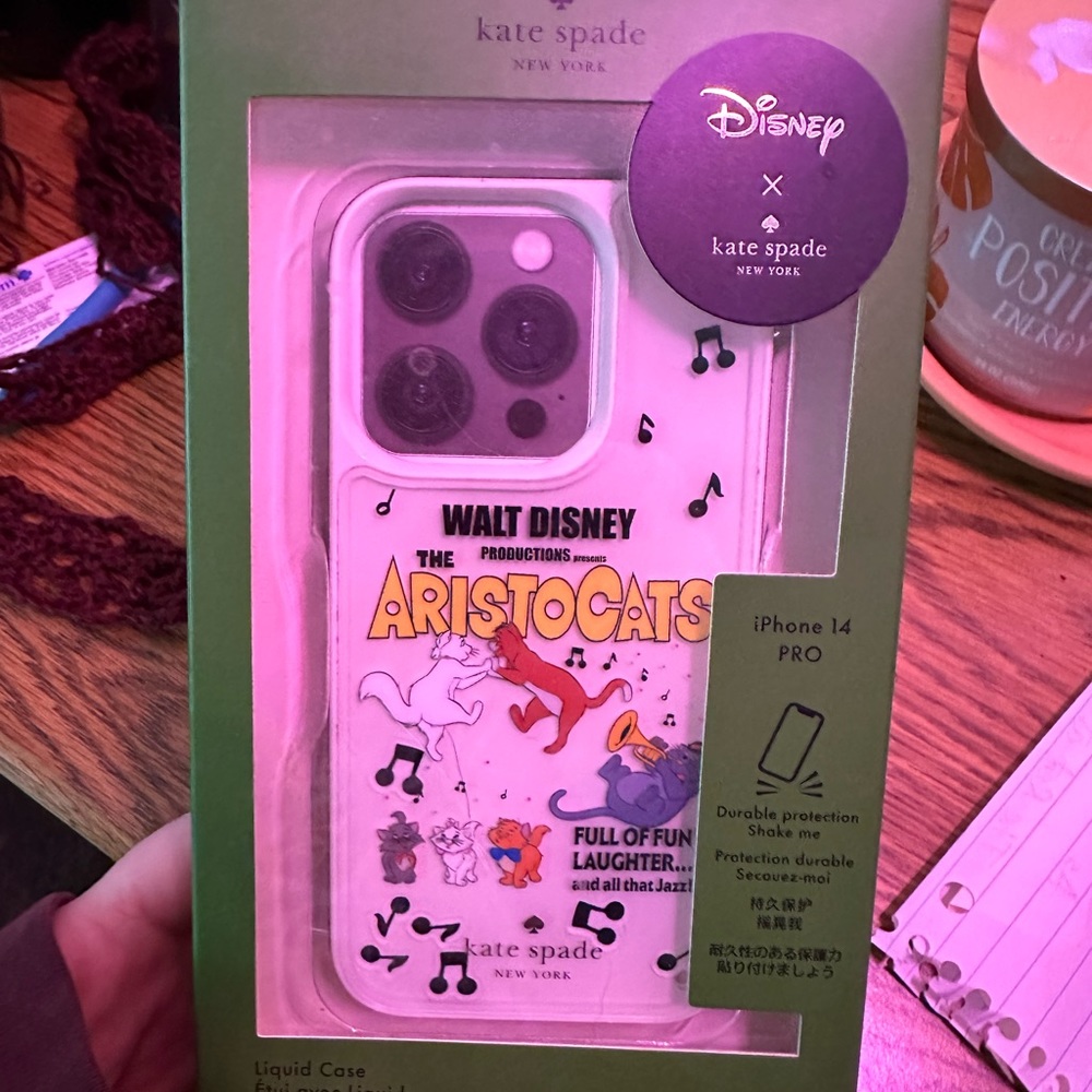 Kate Spade Aristocats phone case
